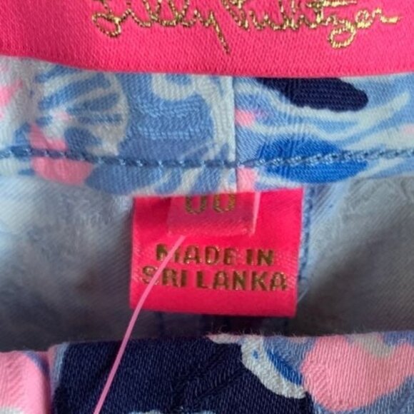 Lilly Pulitzer‎ Kelly High Rise Crop Flare size 00 - Picture 6 of 7